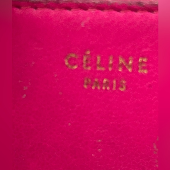 Celine Bicolor Pink/ Tan Continental Wallet - Picture 8 of 14